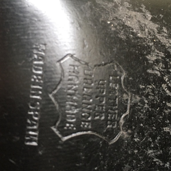 Vintage “Wild Pair” Split Leather Black Heels - Picture 4 of 5